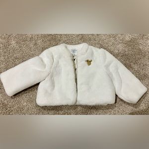 Extremely soft baby jacket.